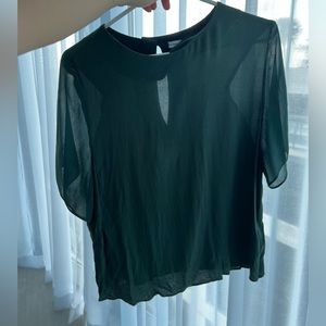 &OtherStories Viscose short sleeve blouse